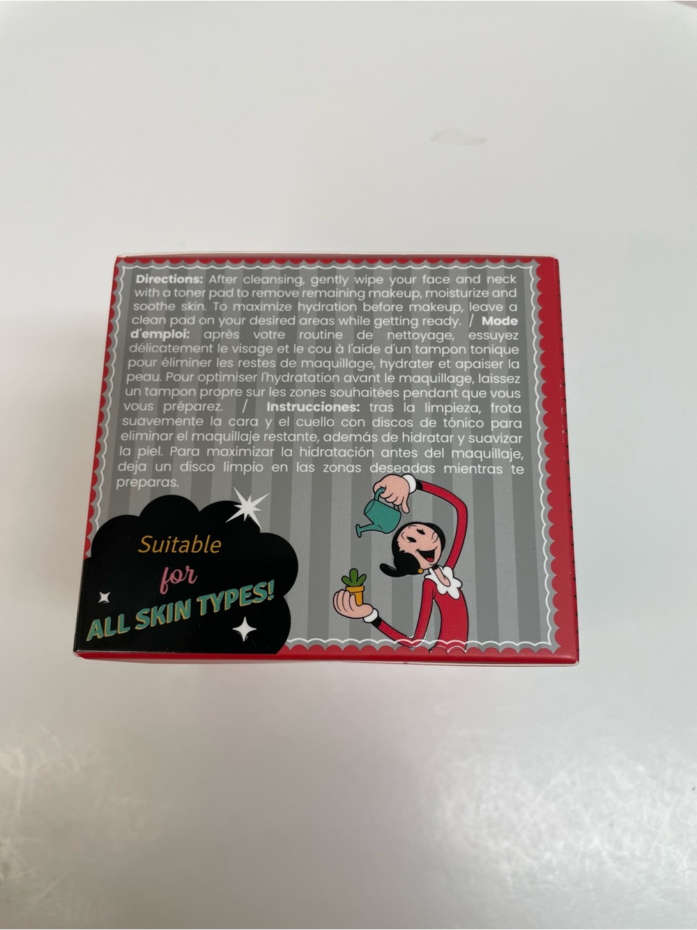 RUDE x Olive Oyl Toner Pads and Colorgram Lip Tint & Shadow Set of 3 - Picture 7 of 11